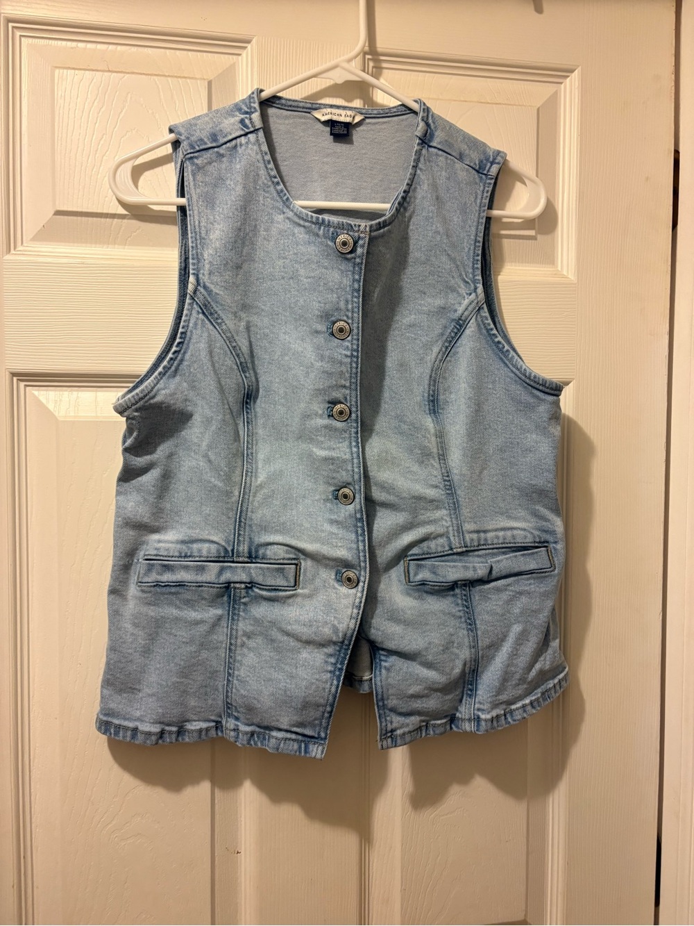 American Eagle denim vest